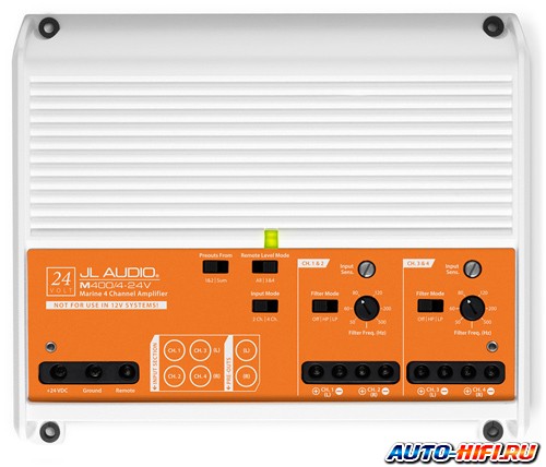 Морской 4-канальный усилитель JL Audio M400/4-24V